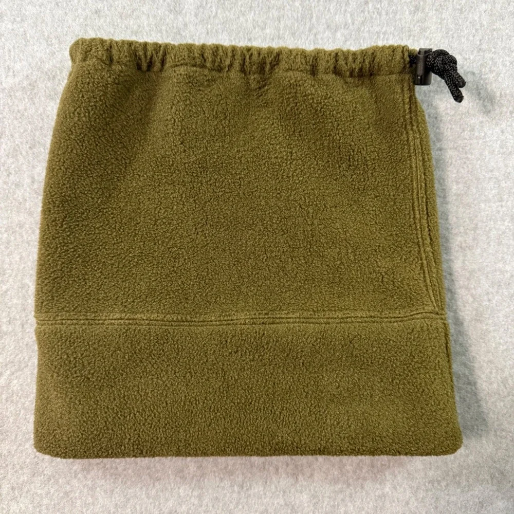 Vintage Polo Sport Ralph Lauren Sportsman Fleece Neck Gaiter Beanie Olive Green